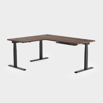 Vernal L-Shaped Standing Desks (Fast Install Version)