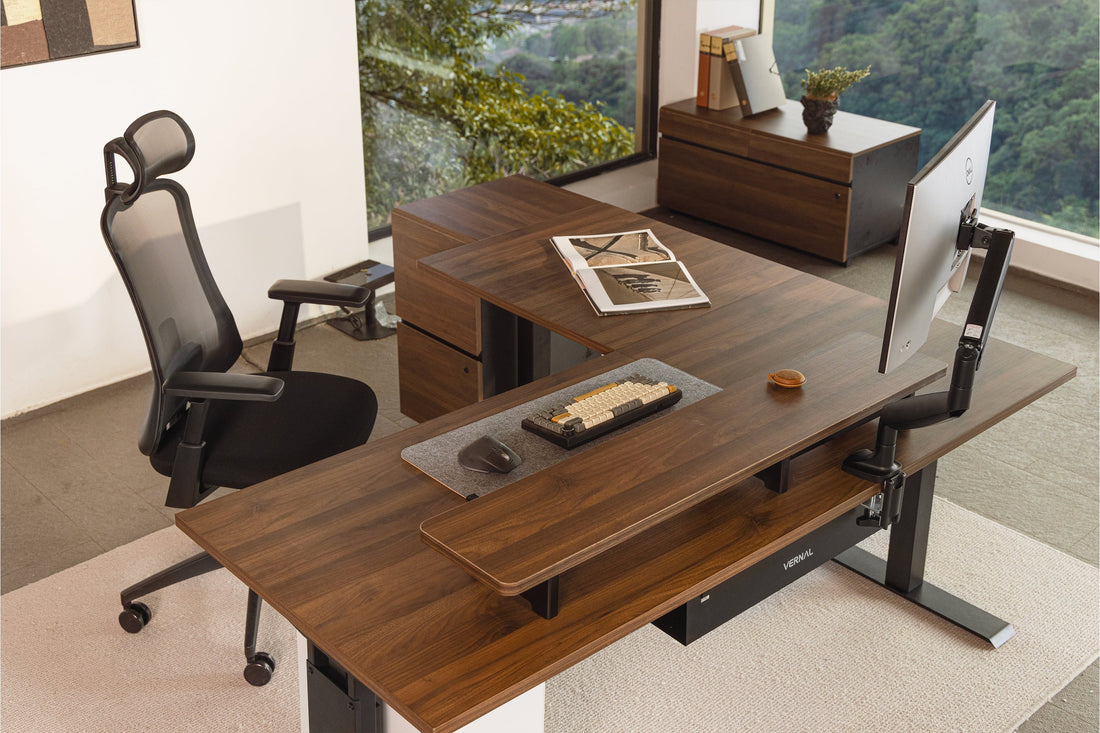Vernal L-shaped Standing Desk 2025