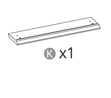 Part K-Side cabinte drawer-LHL(for your previous order)
