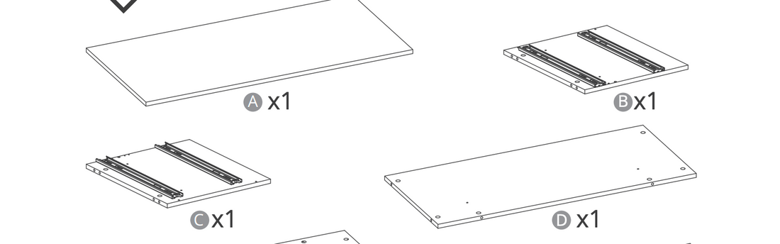 V Side Cabinet-Closed Cabinet Body（(for your previous order)）